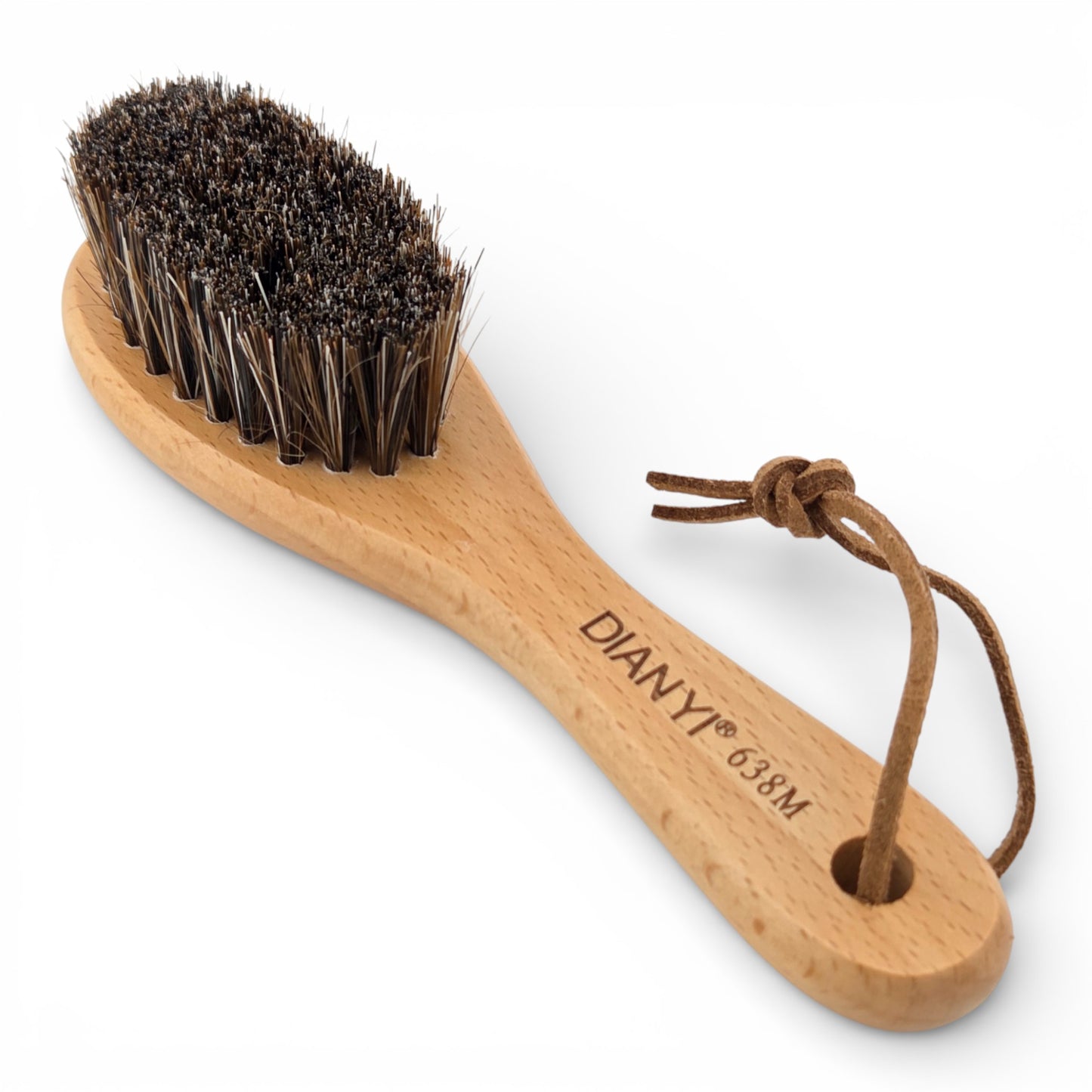 Barber Fade Brush Wooden Medium Dianyi 638M