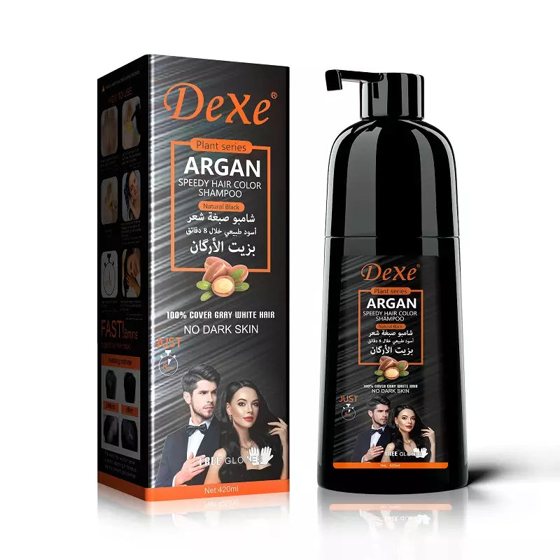 Dexe Permanant Hair Dye Shampoo Fast Application
