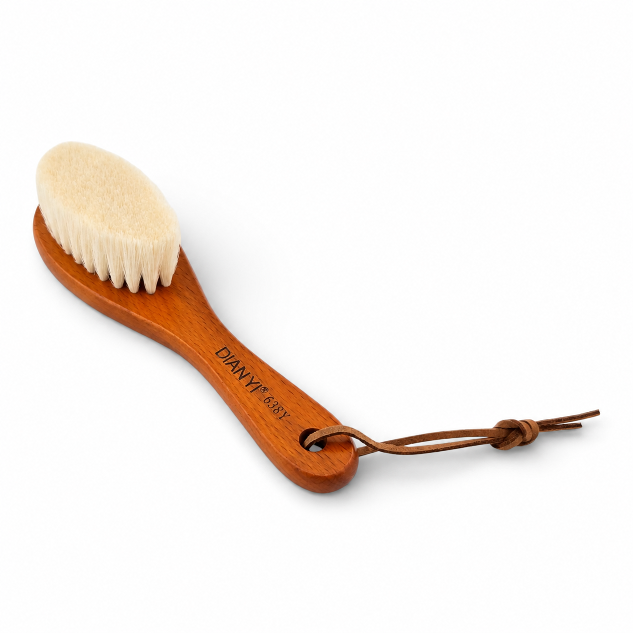 Barber Fade Brush Wooden Medium Dianyi 638Y