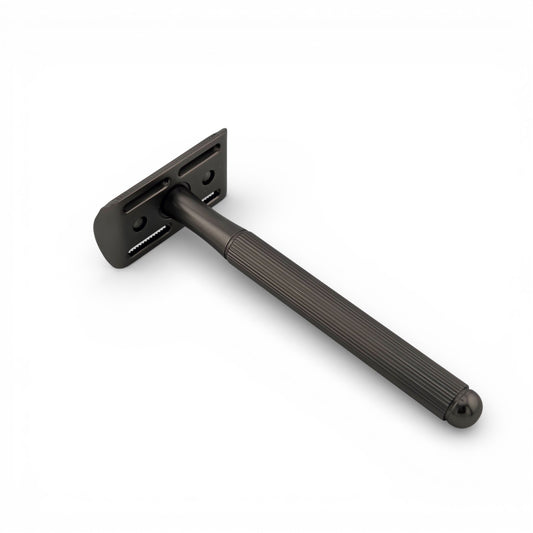 Dark Bronze Finish Double-Edge Safety Razor