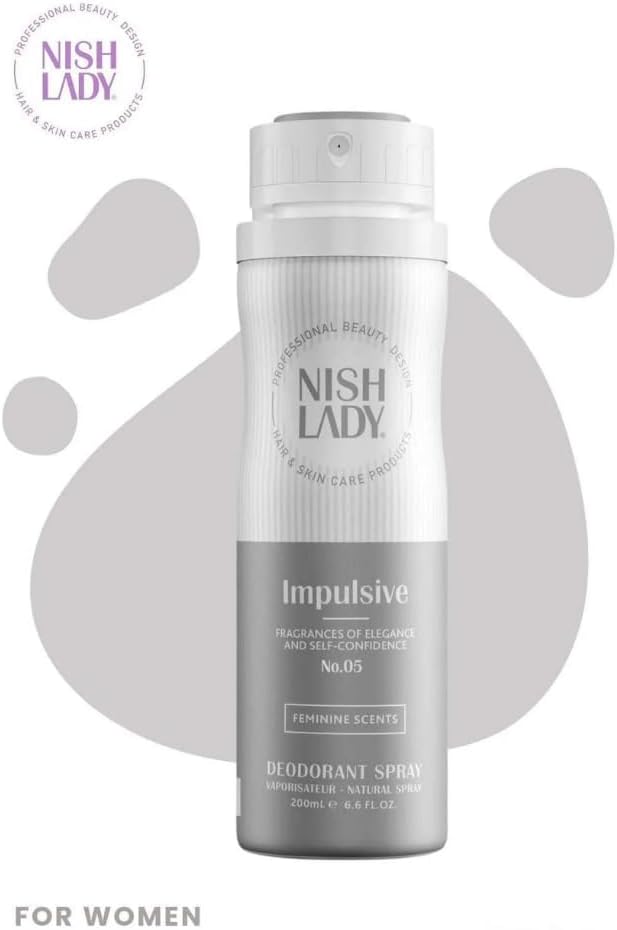 Nish Lady Women’s Deodorant Body Spray - 200mL