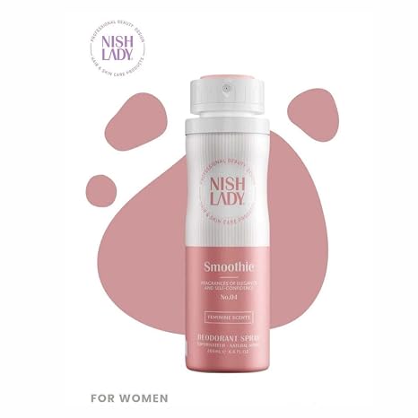 Nish Lady Women’s Deodorant Body Spray - 200mL