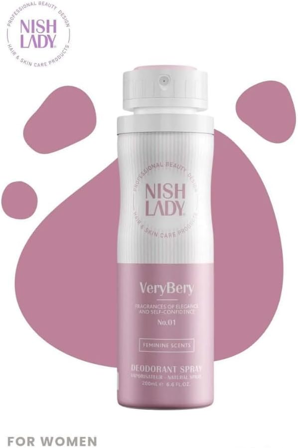 Nish Lady Women’s Deodorant Body Spray - 200mL