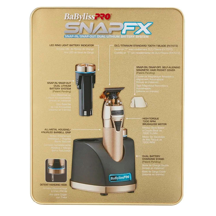 SnapFX Gold Hair Trimmer