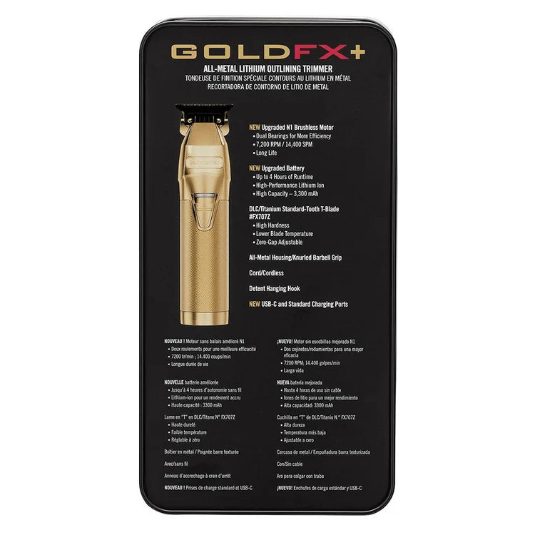 GoldFX+ Outlining Hair Trimmer Gold