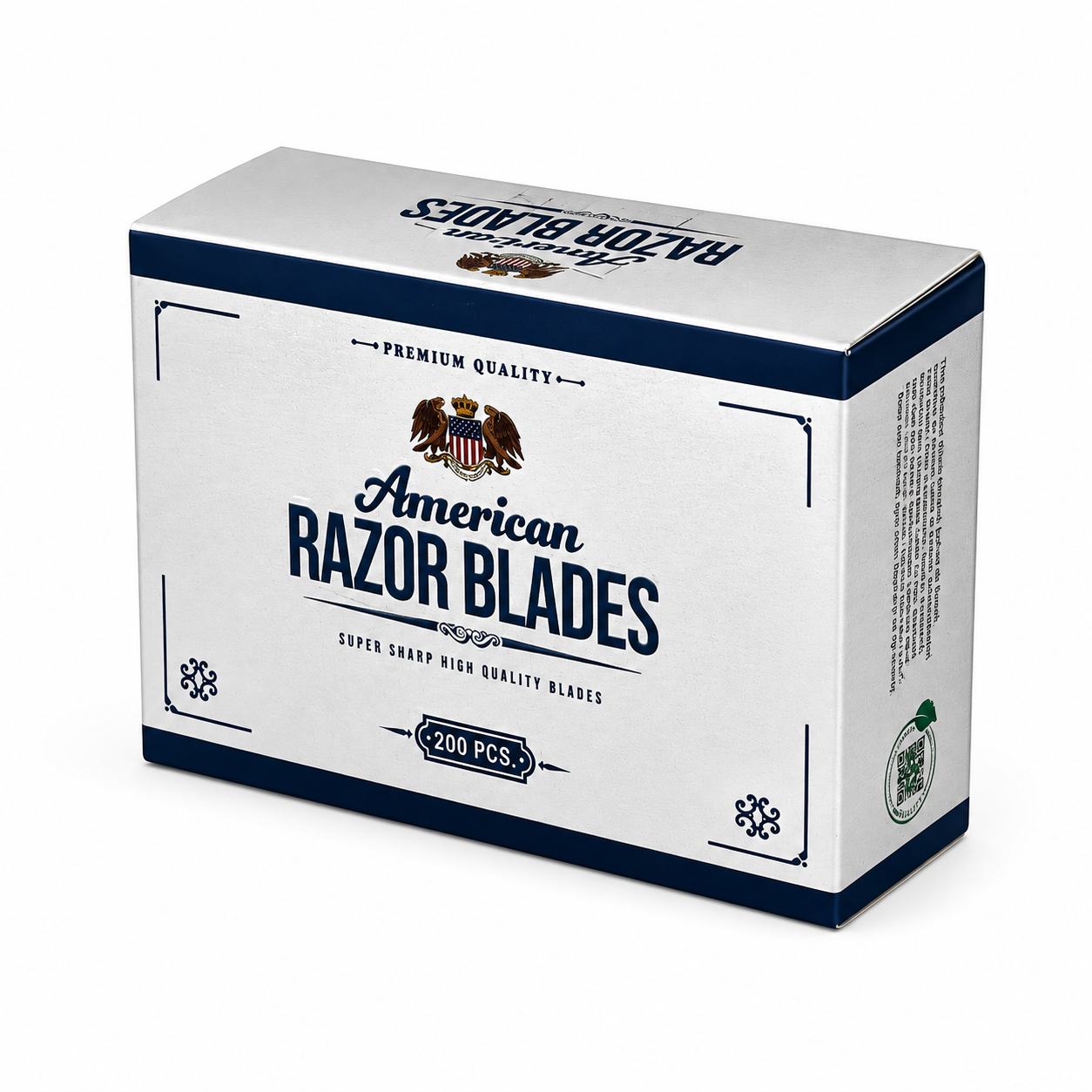 American Razor Blades Single Edge – 200 Pack