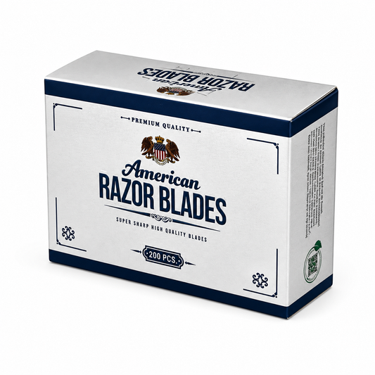 American Razor Blades Single Edge – 200 Pack
