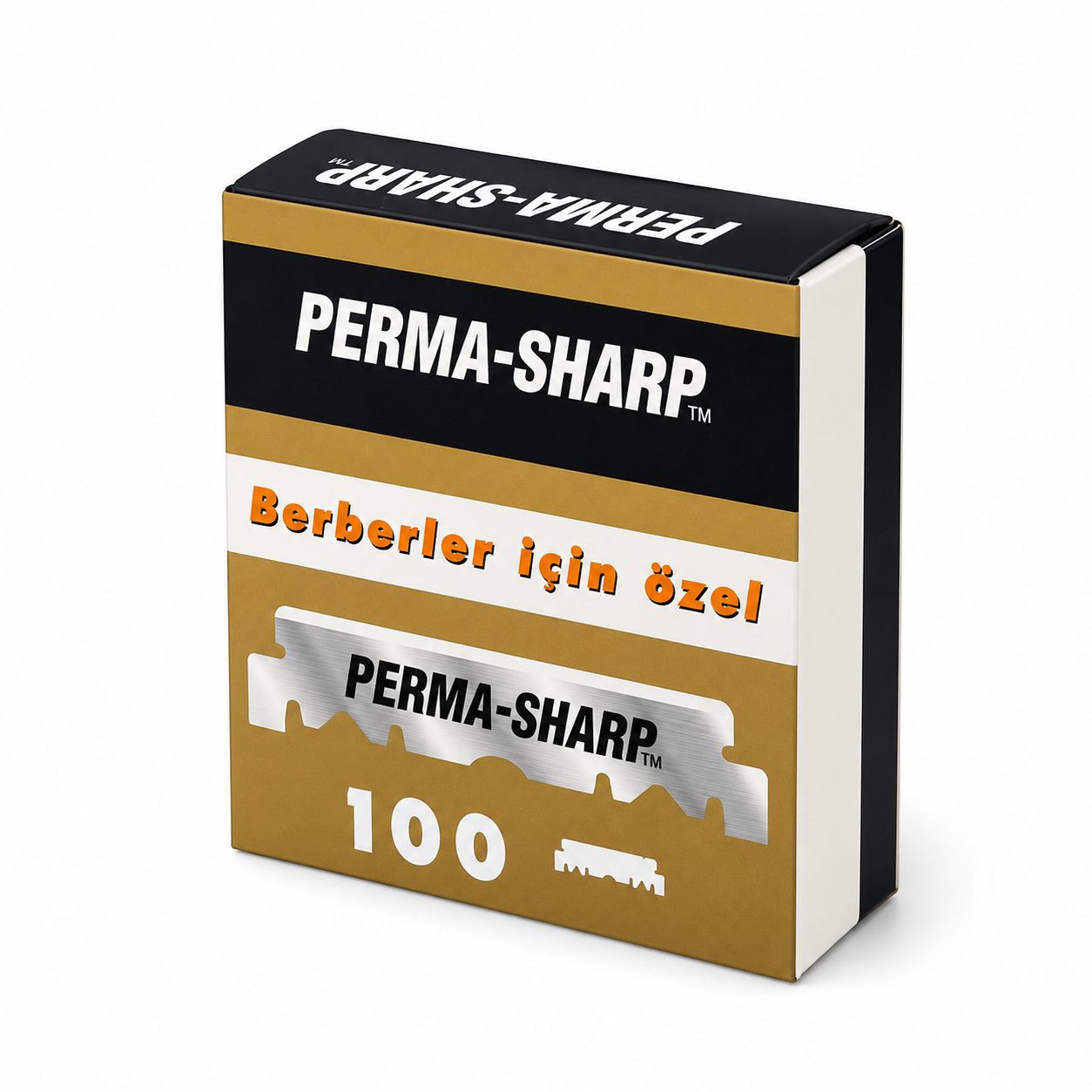 Perma-Sharp Single Edge Razor Blades – 100 Pack