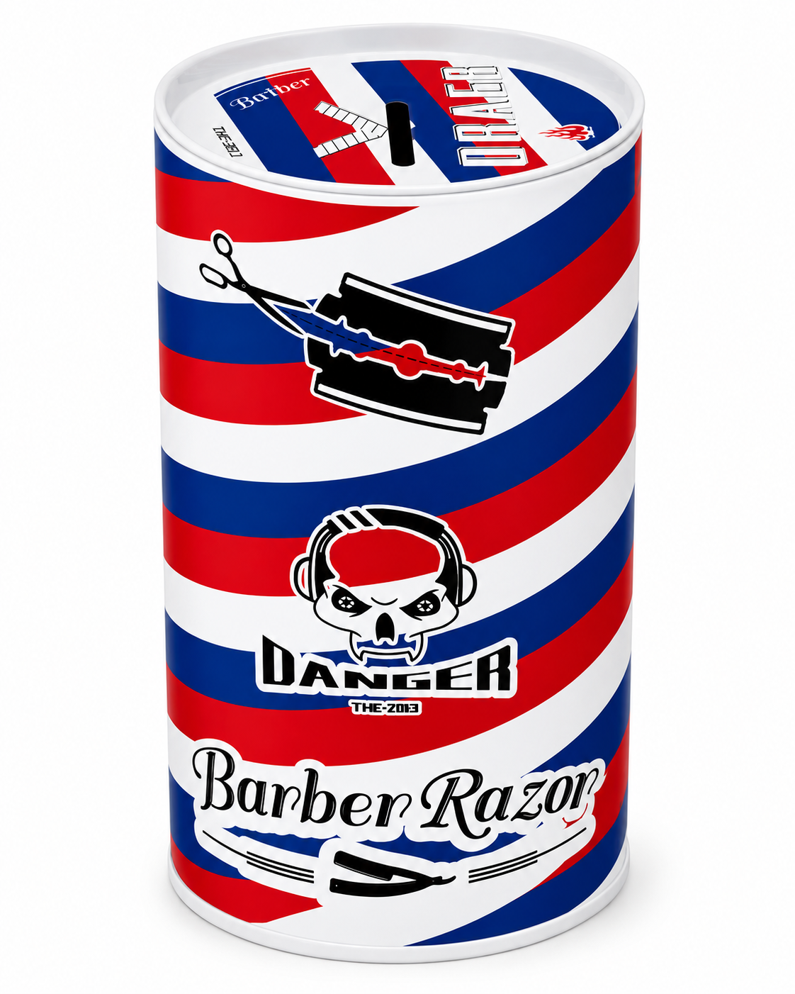 Metal Razor Blade Disposal Container