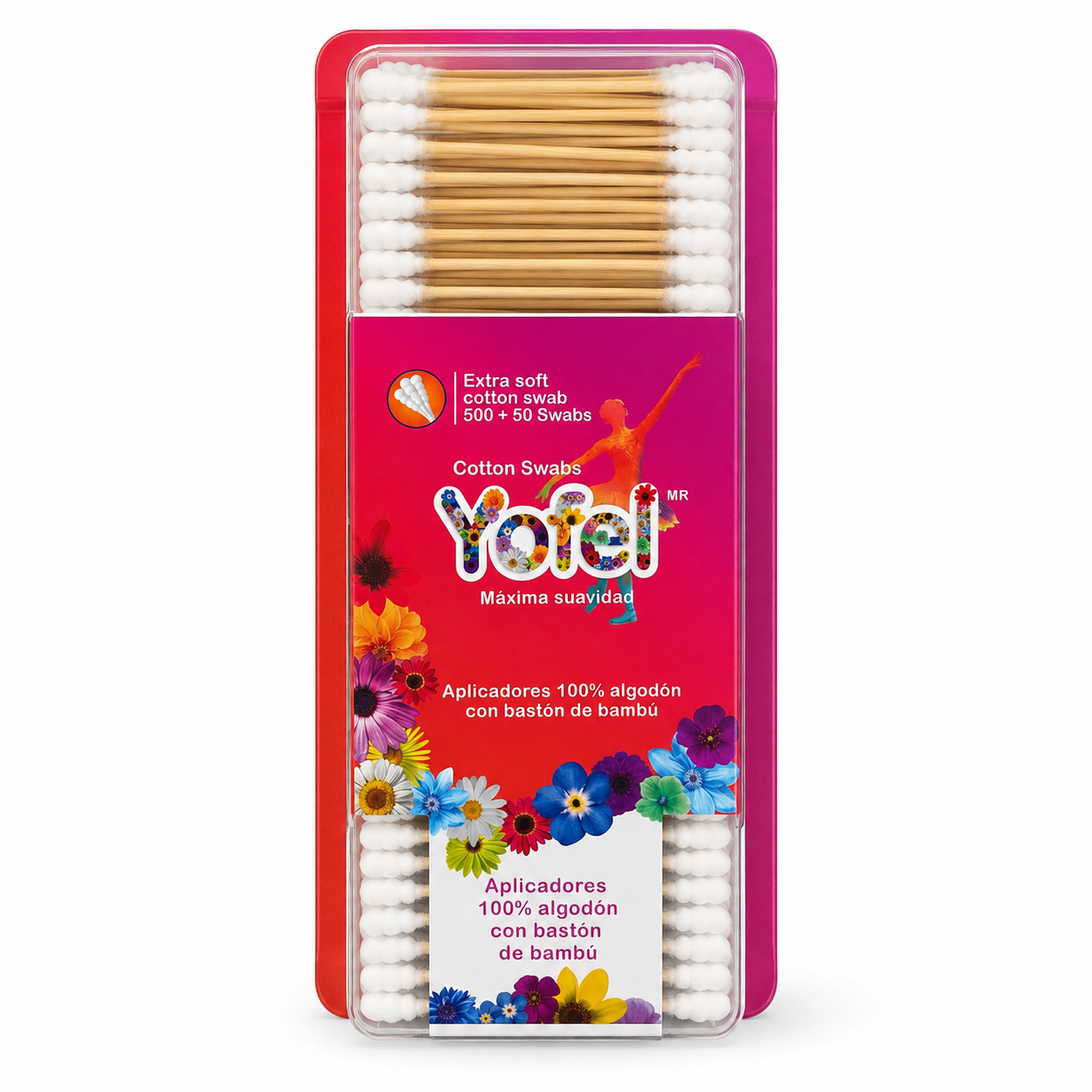 Yofel Grooved Cotton Tips 550 Pack