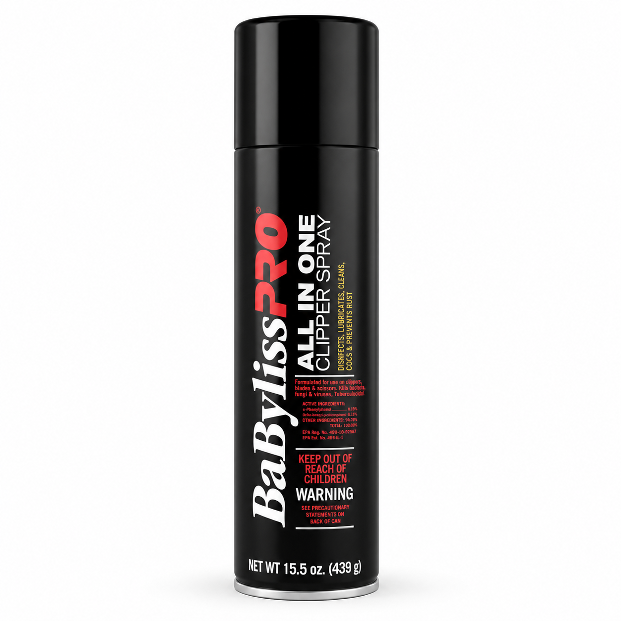 BaBylissPRO All-In-One Clipper Spray – 439 g (15.5 oz)