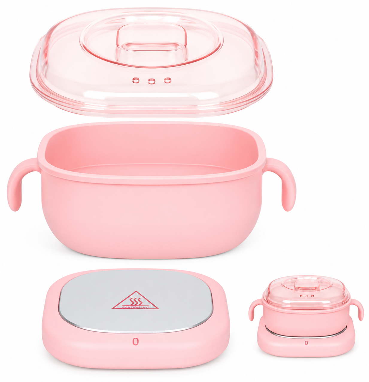 Removeable Silicone Wax Warmer + Hotplate – 400mL