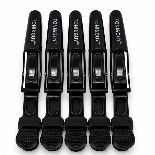 Tony&Guy Professional Hair Sectioning Clips - 5 Pack Black