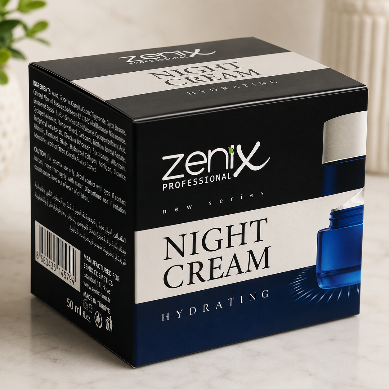 Zenix Night Cream – Hydrating Care with Retinol (50 mL)