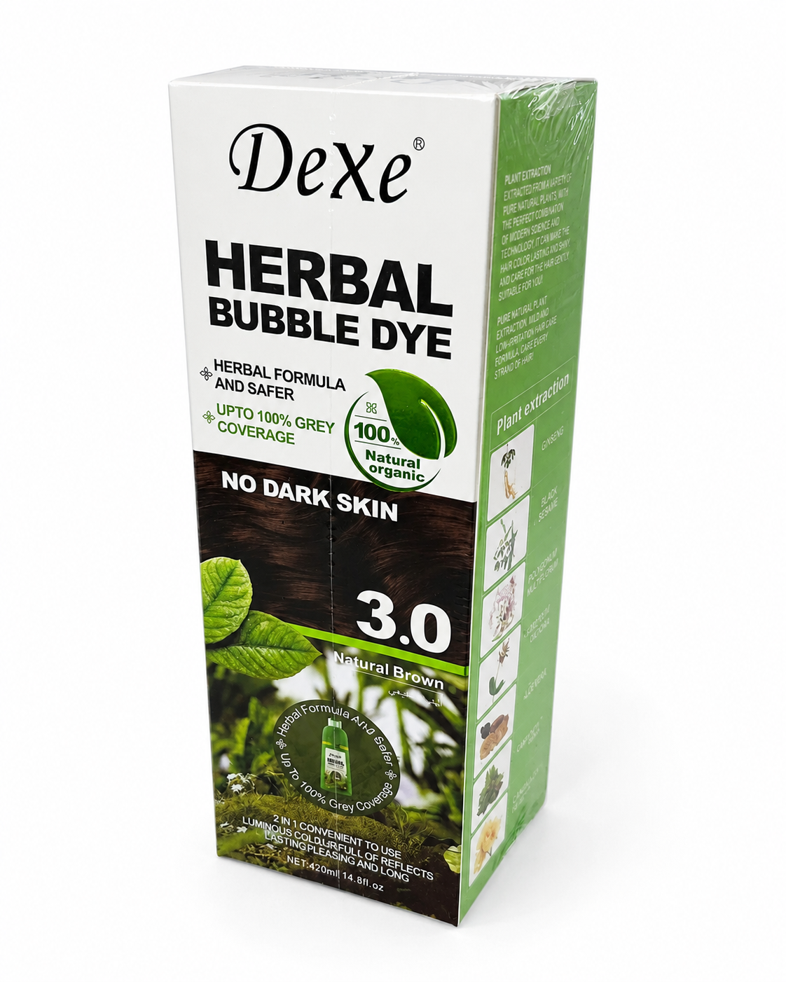 Dexe Permanant Hair Dye Shampoo Fast Application