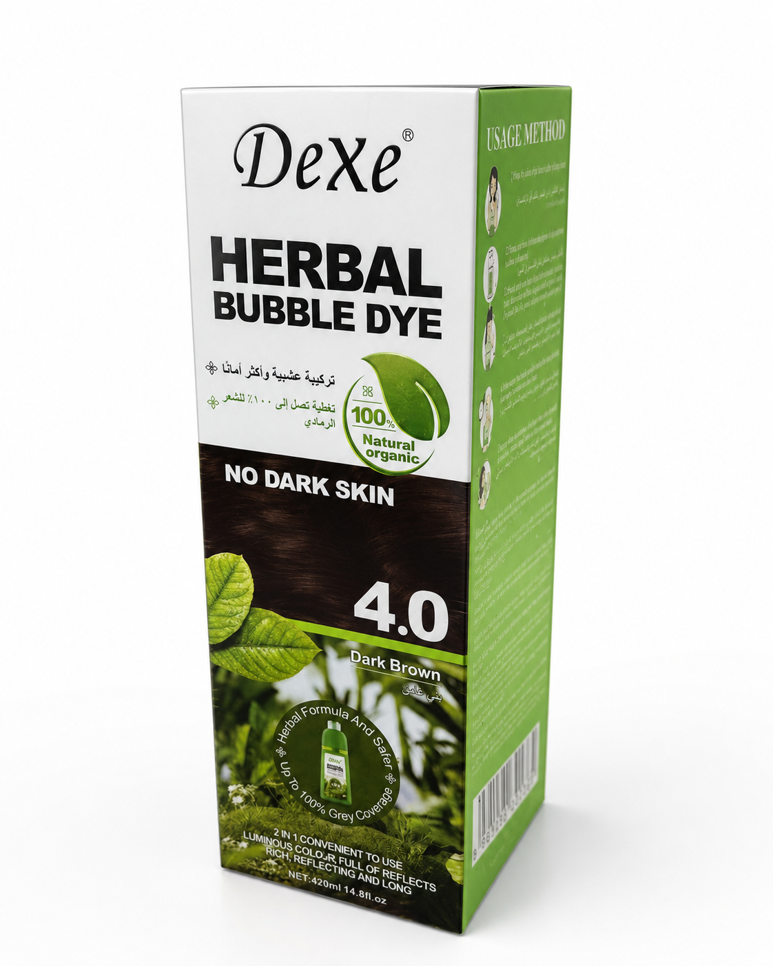 Dexe Permanant Hair Dye Shampoo Fast Application