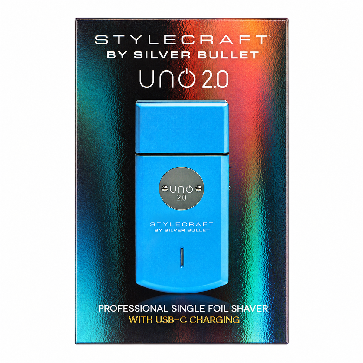 StyleCraft by Silver Bullet Uno 2.0 Single Foil Shaver Blue