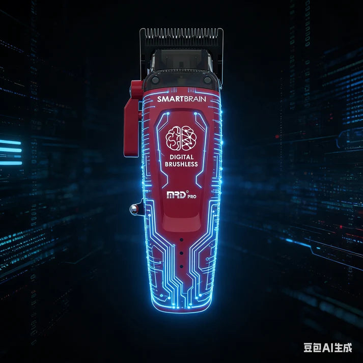 MRD Pro Smart Brain Clipper - Cherry Red