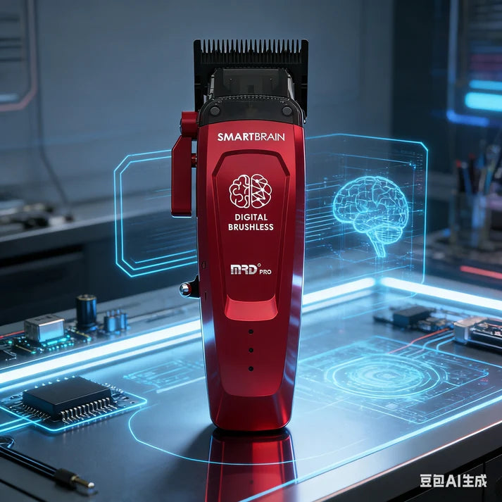 MRD Pro Smart Brain Clipper - Cherry Red