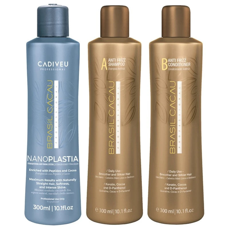Brasil Cacau Nanoplastia Treatment 300ml Kit
