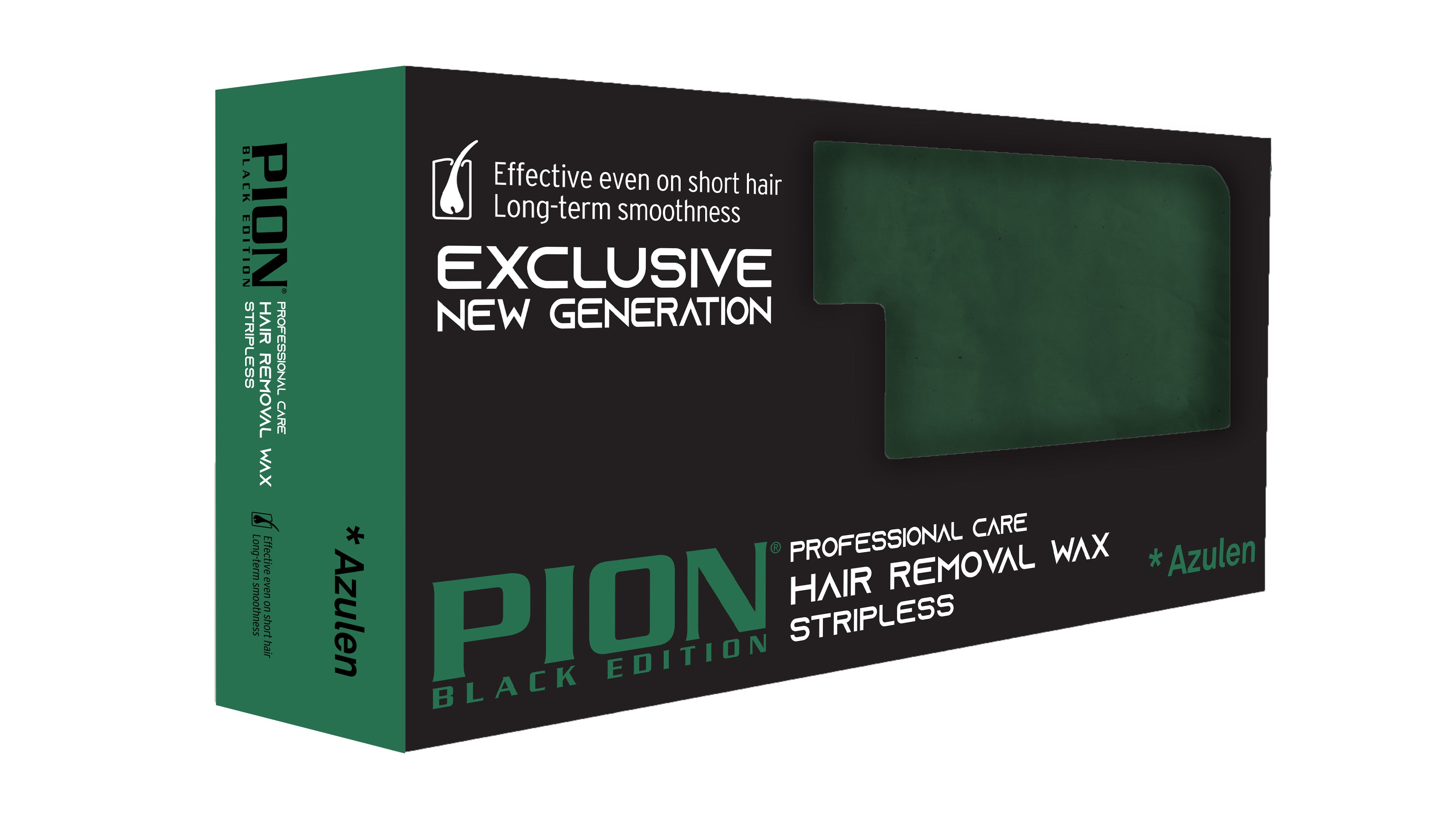 Pion Hair Removal Wax Azulen Block 500g