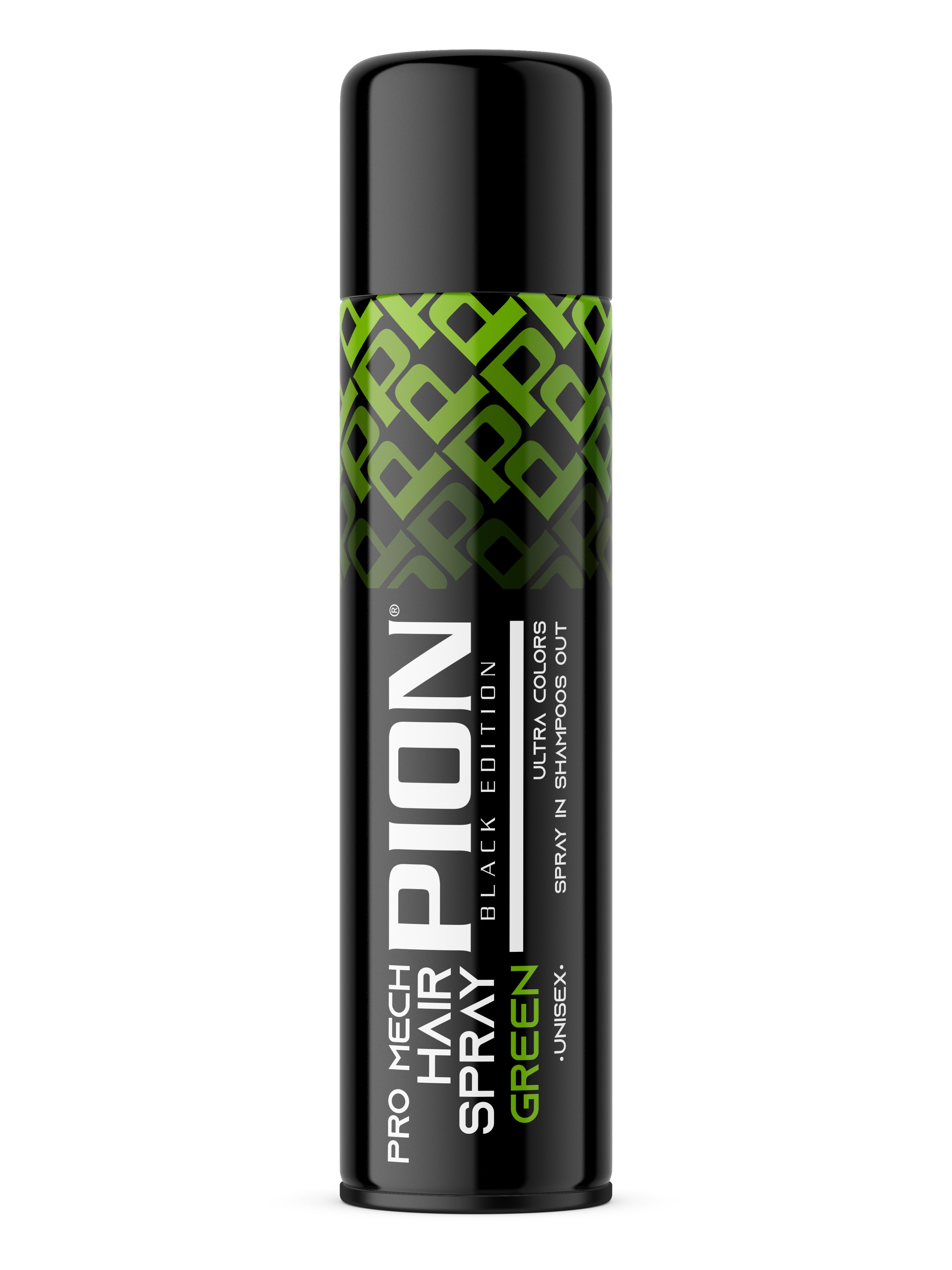 Pion Temporary Hair Spray Green 400mL