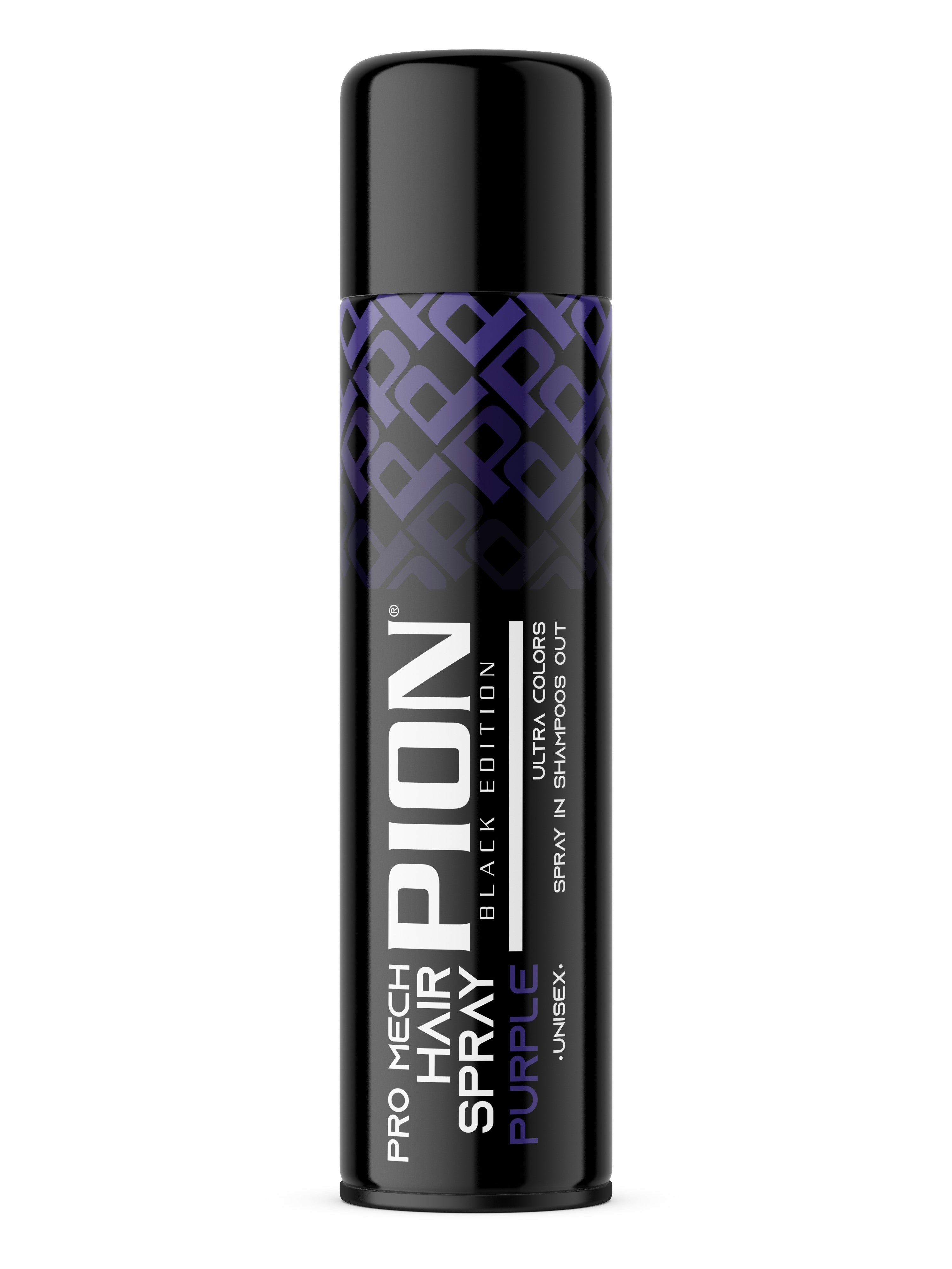 Pion Temporary Hair Spray Purple 400mL