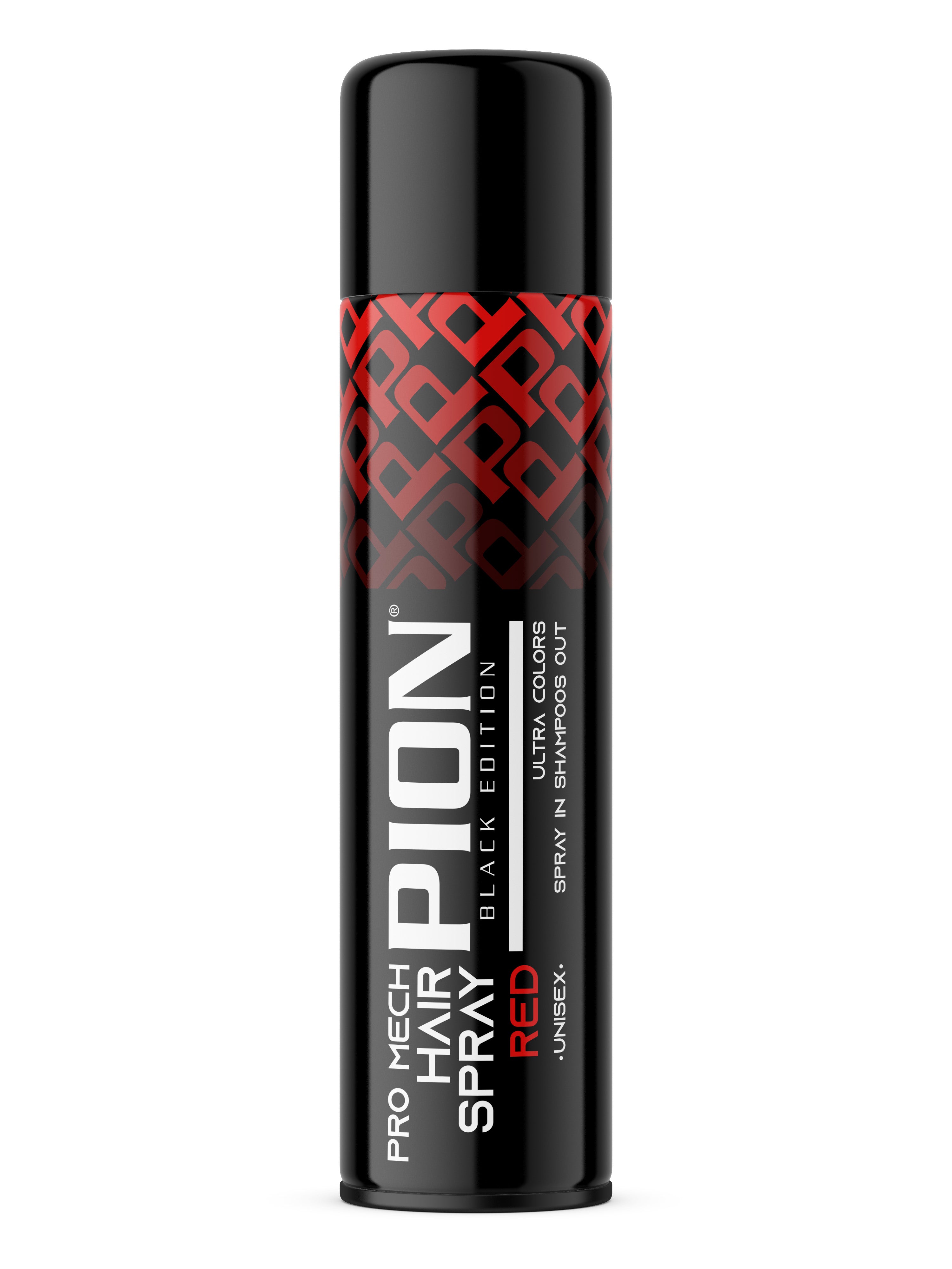 Pion Temporary Hair Spray Red 400mL
