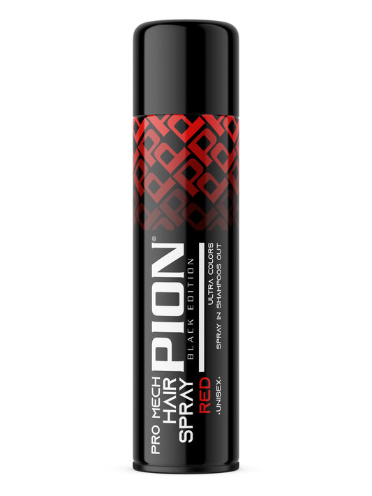Pion Temporary Hair Spray Red 400mL
