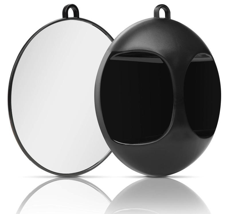 Professional Barber / Hairdresser Round Mirror – Thin Bezel