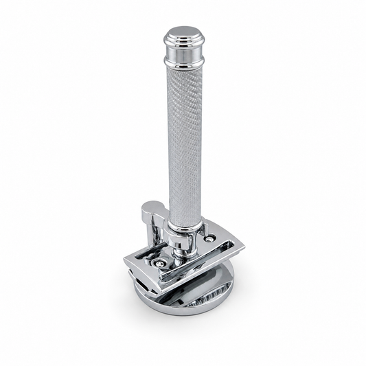 Traditional Chrome Double-Edge Safety Razor