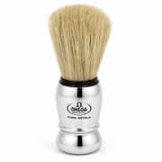 Omega Chrome Pure Bristle Shaving Brush