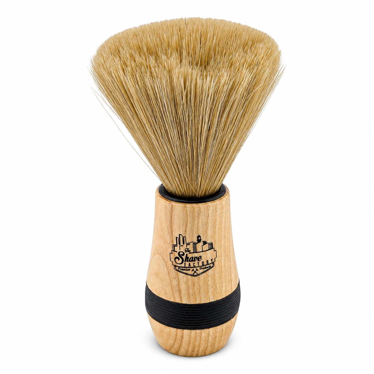 The Shave Factory Wooden Handle Shaving Brush