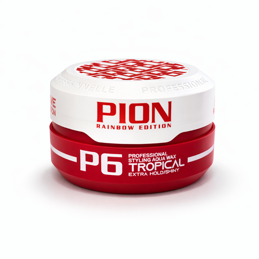 Pion P6 Styling Aqua Wax Tropical Wax Extra Hold / Shiny 150Ml